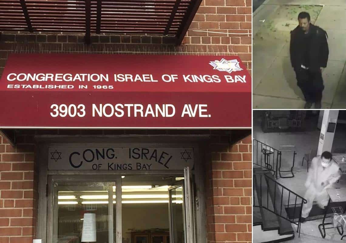 סדרת פריצות לבתי כנסת בניו יורק: מצוד אחר אלמוני שגנב אלפי דולרים