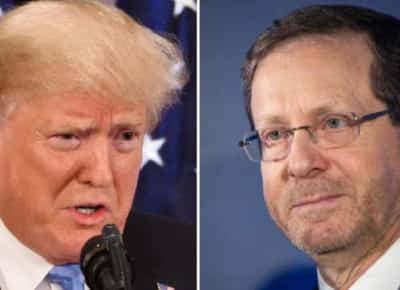 הרצוג יעניק לטראמפ את עיטור הנשיא: מורשתו תיזכר לדורות