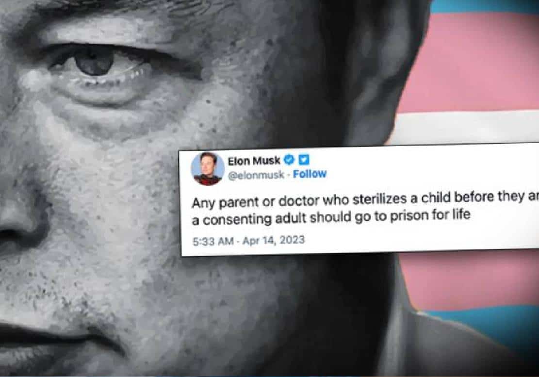 אילון מאסק: "להכניס לכלא לכל החיים את מי שמבצע ניתוח לשינוי מין לילדים"