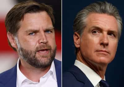 ג'יי.די. ואנס מאשים את גווין ניוסום ברטוריקה ש"מעודדת אנשים מטורפים לבצע פעולות אלימות"