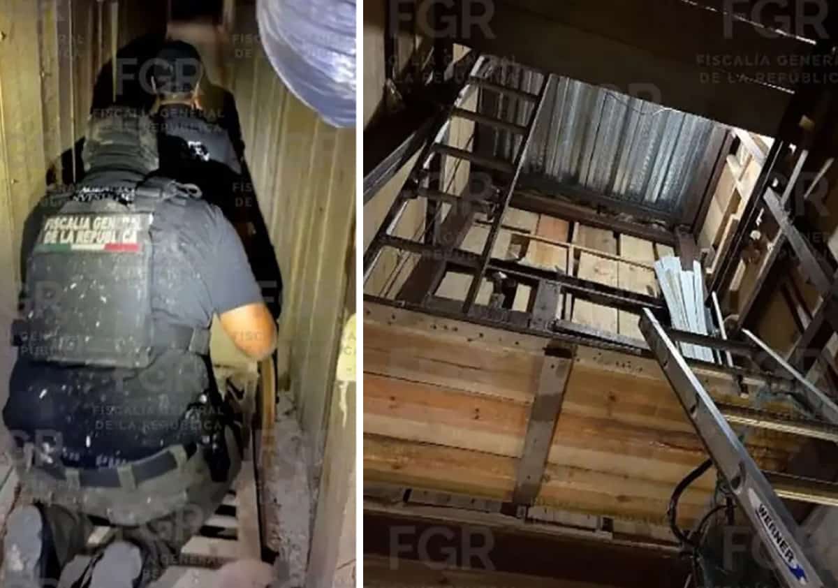 בין מקסיקו לארה"ב: הרשויות חשפו מנהרה באורך מאות מטרים