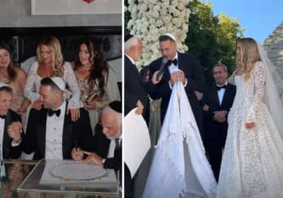 נועה בני התחתנה בלוס אנג'לס: הדוגמנית ואיש הנדל"ן הישראלים באירוע הוליוודי