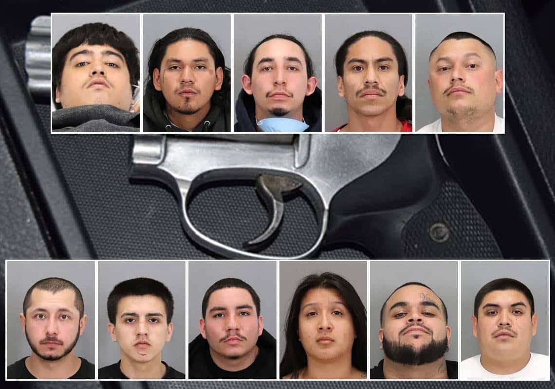 "תקפו, שדדו והטילו אימה": 13 חברי כנופיה אלימה נעצרו במבצע רחב היקף בצפון קליפורניה