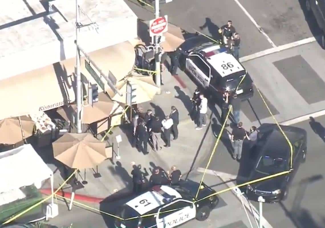 בוורלי הילס: כוחות המשטרה הוזעקו למסעדה פופולרית בעקבות דיווחים על ירי