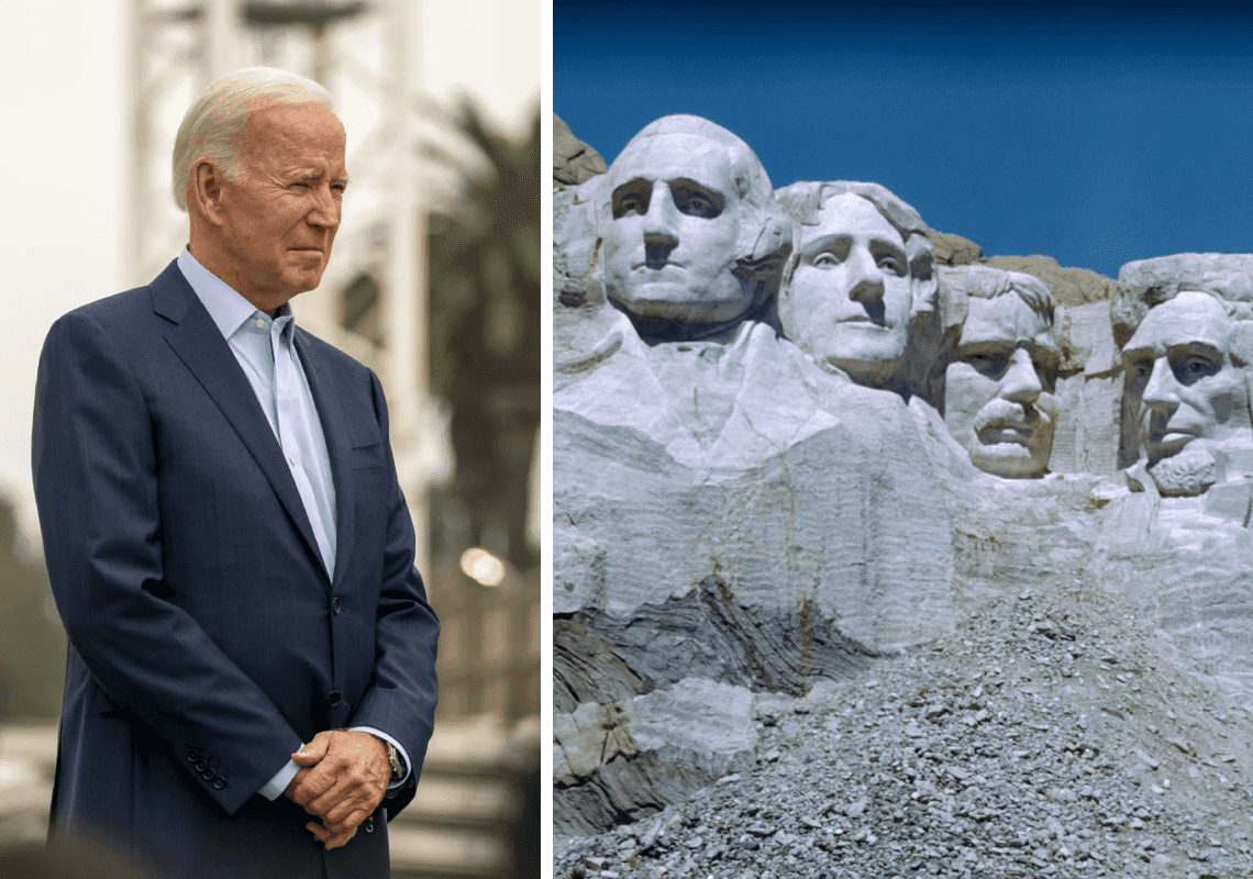 מגיע לו? הצעה לחצוב את דמותו של ג'ו ביידן בהר ראשמור 