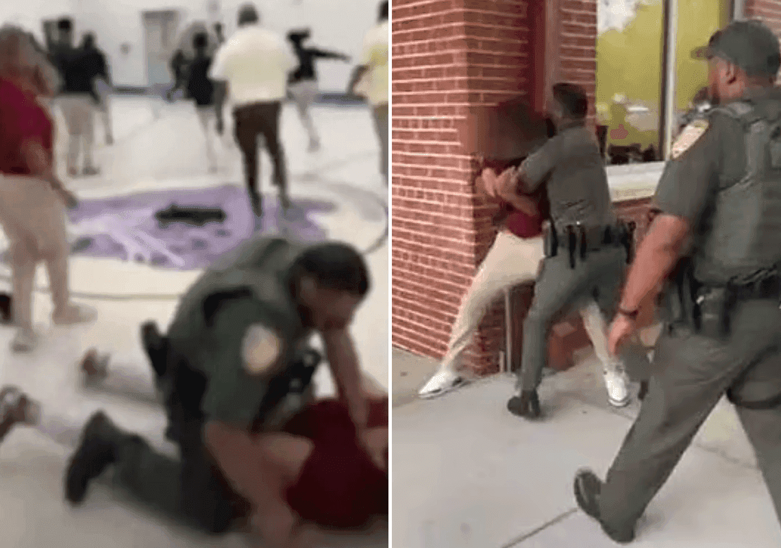 טירוף בתיכון בלואיזיאנה: כ-200 מעורבים בקטטה המונית 