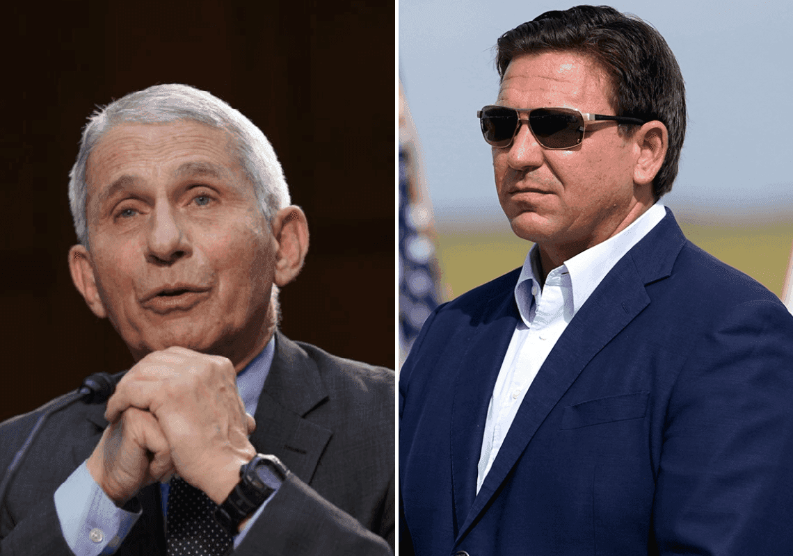 דה-סנטיס פותח פה על פאוצ'י: "שדון קטן"