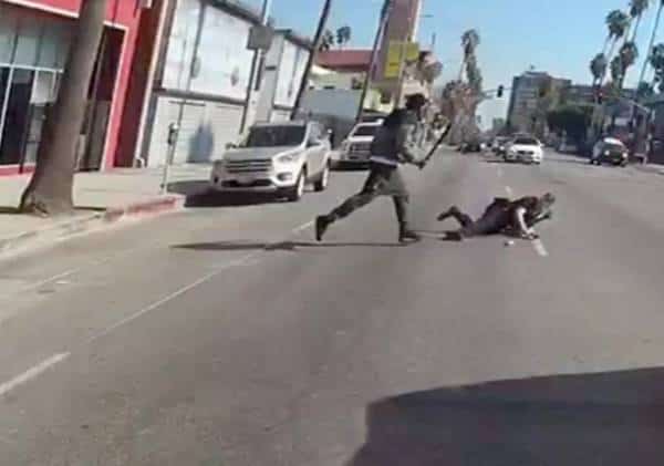 ניסיון שוד וחטיפת רכב: פורסם תיעוד מהתקרית הקטלנית בהוליווד