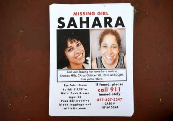 לוס אנג'לס: חיפושים נרחבים אחר נעדרת בשכונת שאדו הילס