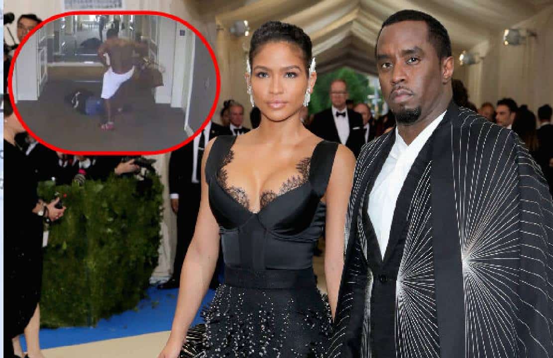 סרטון מחריד: שון 'דידי' קומבס תועד מכה באכזריות את זוגתו