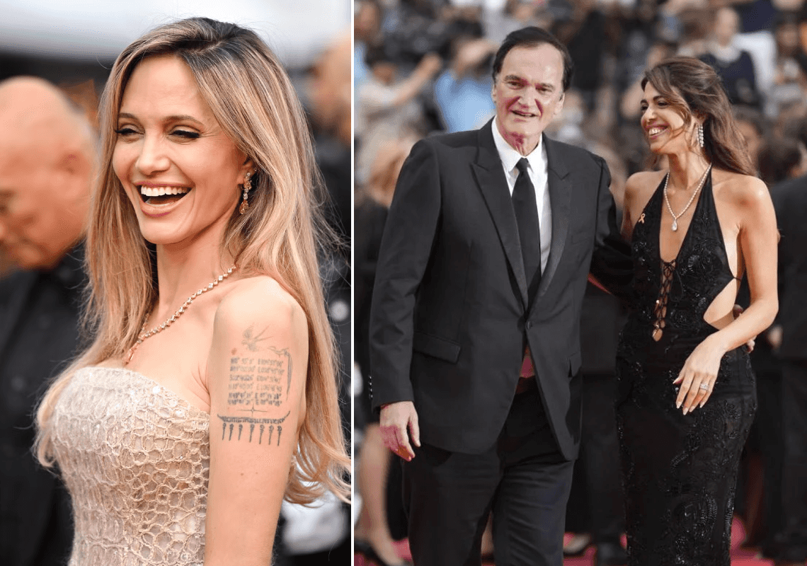 "הוא חצי ישראלי עכשיו": המפגש בין טרנטינו ודניאלה פיק עם אנג'לינה ג'ולי