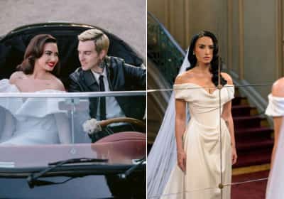 כלה מהאגדות: דמי לובאטו התחתנה