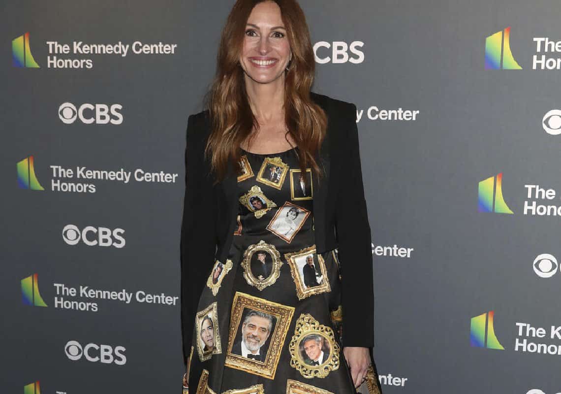 מחווה לג'ורג׳ קלוני: ג׳וליה רוברטס גונבת את ההצגה בטקס פרסי מרכז קנדי