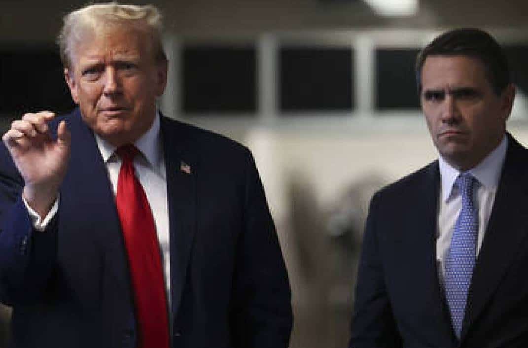 טראמפ: "בסדר" עם האפשרות לרצות עונש מאסר