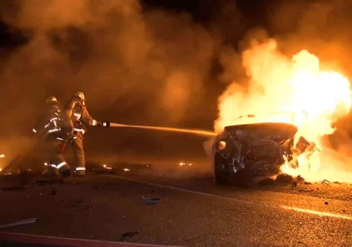 תאונה חזיתית קשה בדרום קליפורניה: 5 נהרגו