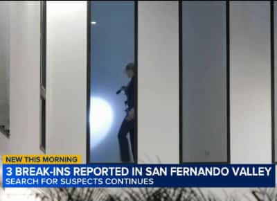 לוס אנג'לס: גל פריצות חדש מטלטל את סן פרננדו ואלי - שלושה בתים נפרצו הלילה בתוך מספר שעות 