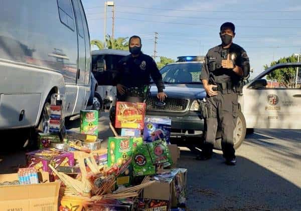 לקראת ה-4 ביולי: רשויות החוק בלוס אנג'לס מגבירות את האכיפה נגד זיקוקים בלתי חוקיים