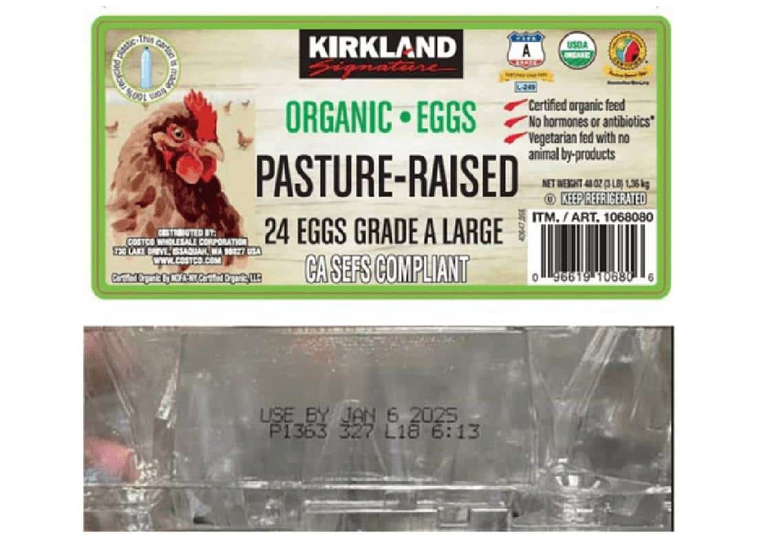 אזהרה חמורה: ביצים אורגניות של קוסטקו נגועות בסלמונלה