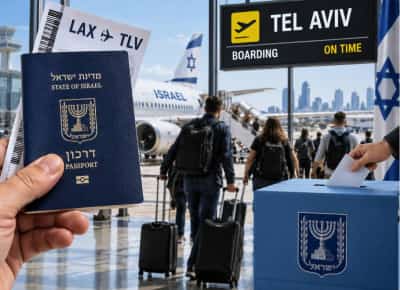 טסים לישראל כדי להצביע — ואז מגלים: אתם לא ברשימה