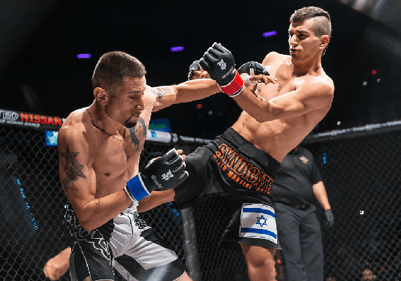 נתן לוי ממשיך בדרך למטרה: צמרת עולם ה-MMA