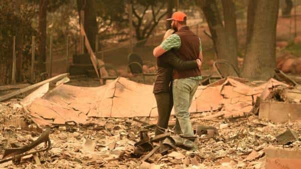 קליפורניה: הגשם שלפני שבוע יכול היה להציל חיים ורכוש הוא עתה האיום הגדול ביותר על מחפשי השרידים
