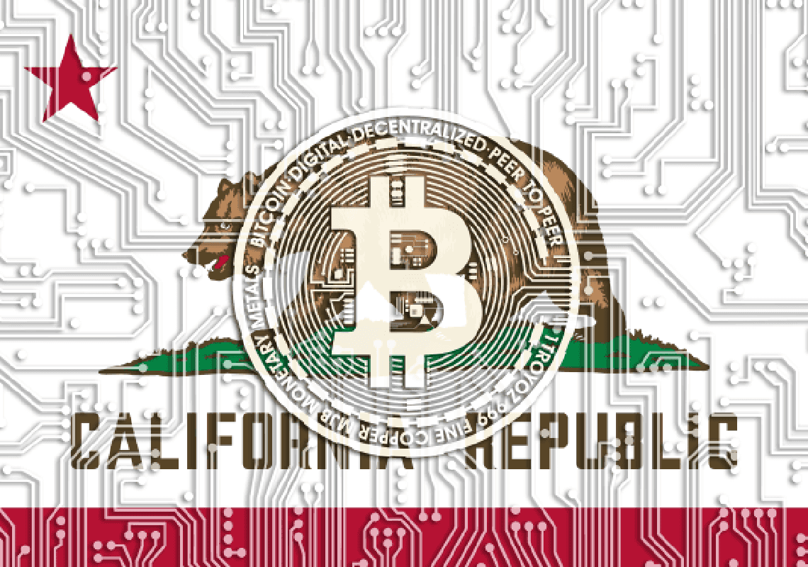 קליפורניה בצעדים לאמץ ולהסדיר מטבעות קריפטוגרפיים