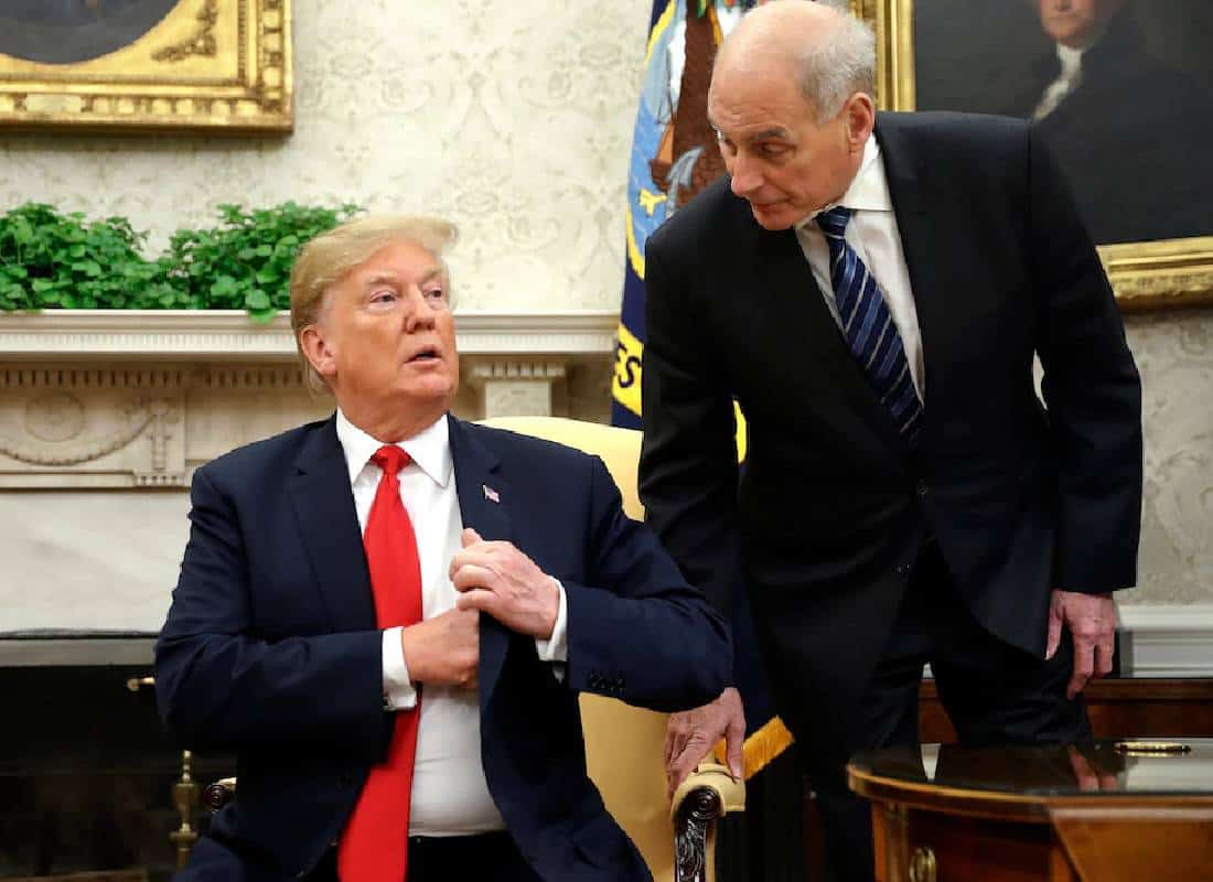 ג'ון קלי, ראש הסגל לשעבר של טראמפ: "טראמפ עונה להגדרה של 'פשיסט'"