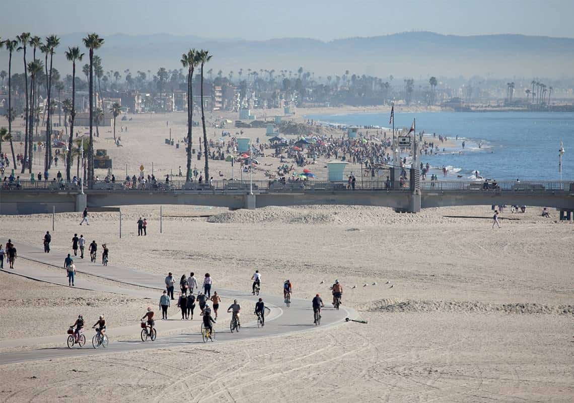 תחלואת הקורונה בקליפורניה - הנמוכה ביותר מבין מדינות ארה"ב