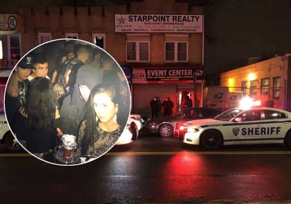 הדלת הראשית נותרה סגורה, המאבטחים הובילו את המבלים לכניסה אחורית: מסיבה המונית סודית סוכלה בניו יורק 