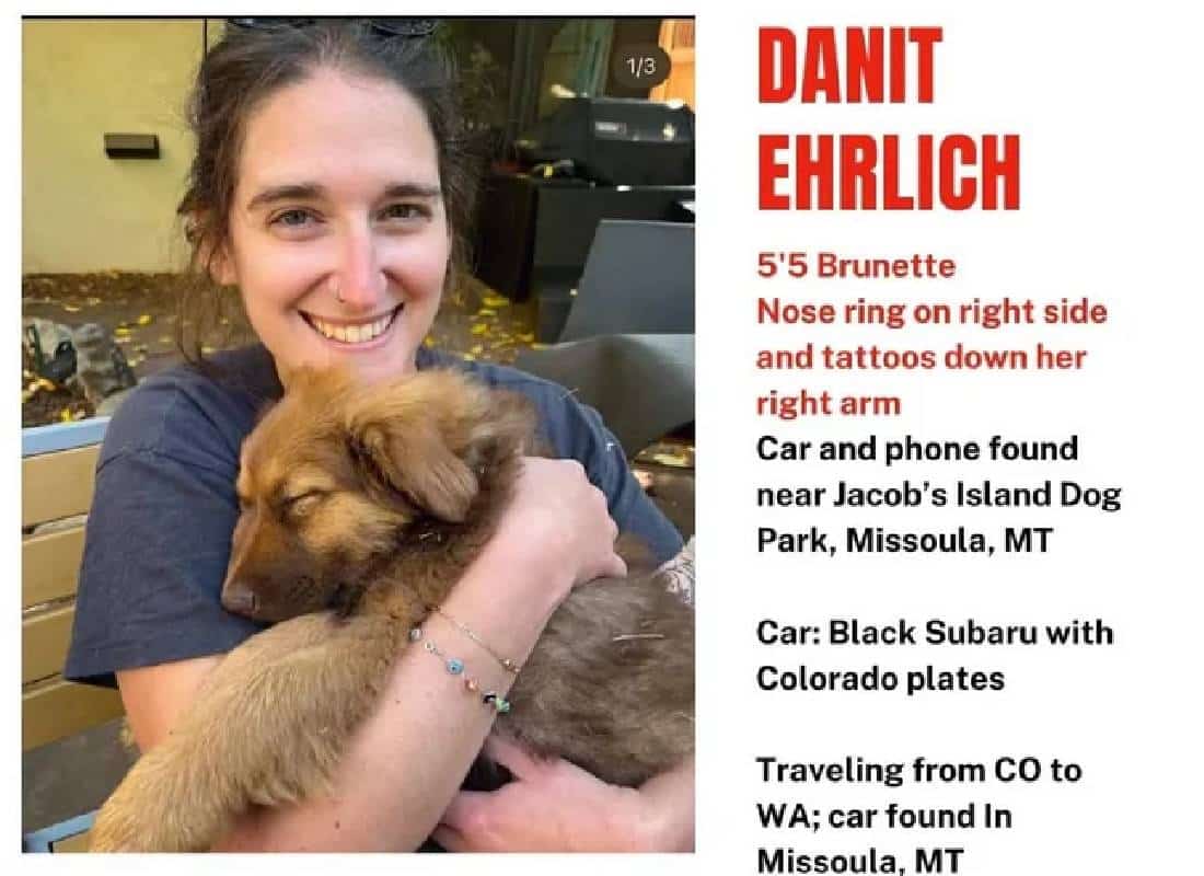 סוף עצוב: גופת היהודייה האמריקנית שנעלמה נמצאה בנהר קפוא במונטנה