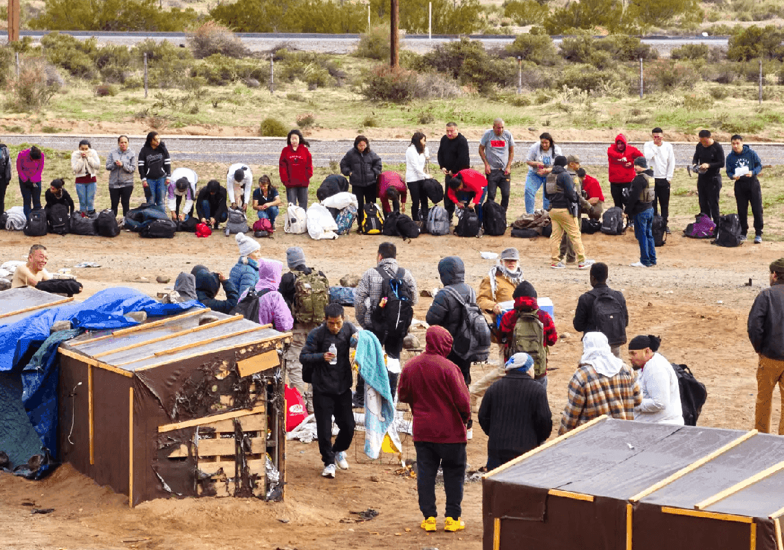 עיירה נידחת בקליפורניה הפכה למוקד חדירה של מהגרים בלתי חוקיים