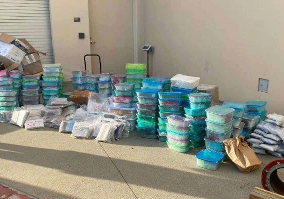 כמות גדולה של סמים נתפסה בדרום קליפורניה: "מספיק כדי להרוג 4.7 מיליון איש"