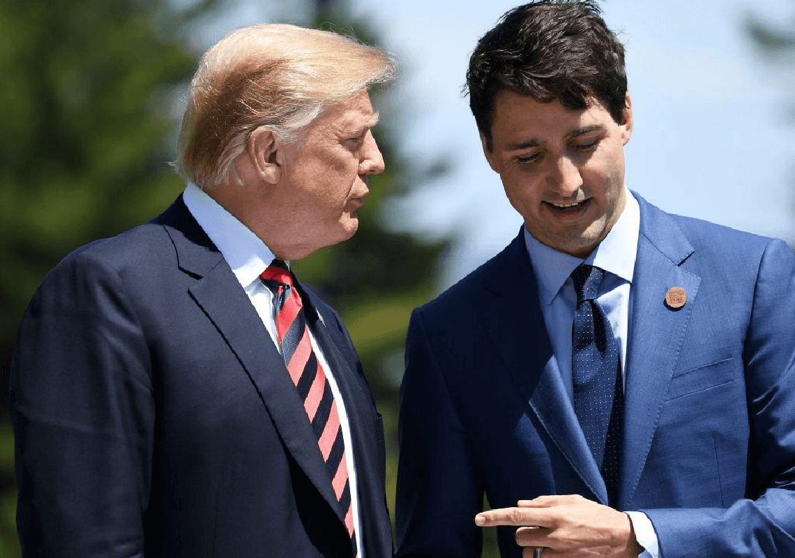 התפטרותו של טרודו: טראמפ מציע שוב לספח את קנדה לארה"ב