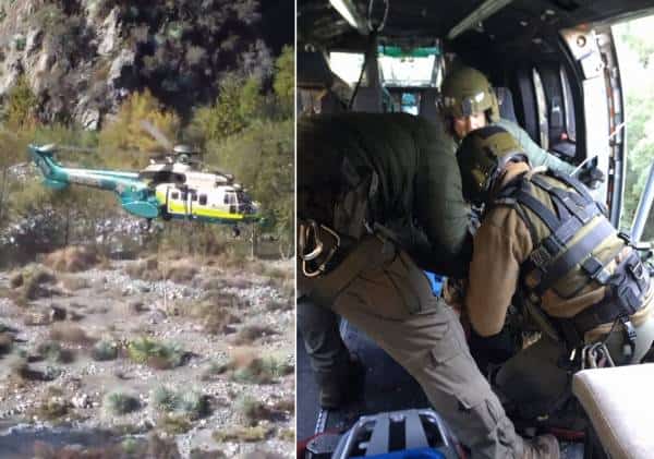 מחוז לוס אנג'לס: אב ושני בניו חולצו לאחר שנעלמו בהרים