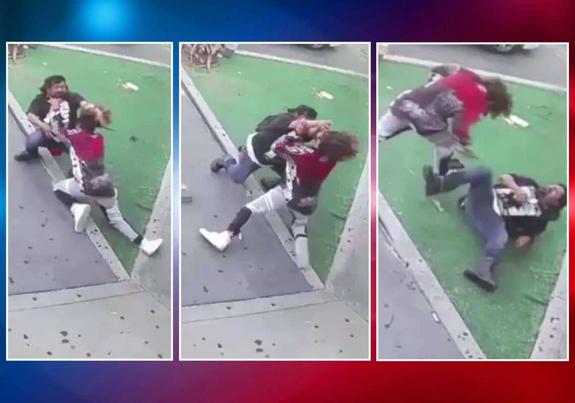 ניסיון רצח לעיני המצלמות: תושב ואלי לוס אנג'לס הותקף ונדקר מחוץ לחנות