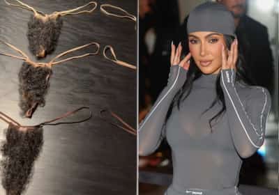 חוטיני עם שיער ערווה מלאכותי: המוצר החדש של קים קרדשיאן אזל תוך שעות 