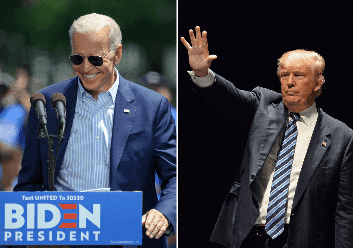 דירוג האישור של ביידן בשיא של כמעט שנה - וזה של טראמפ בירידה עקבית 