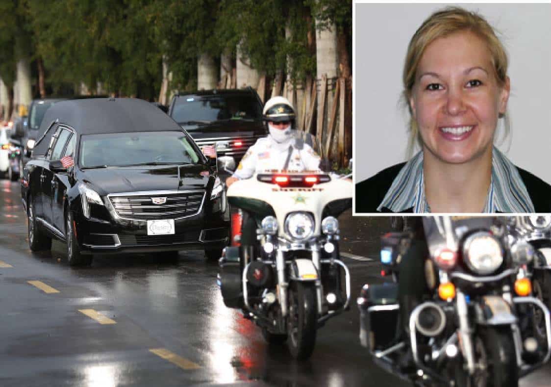 גיבורה אמריקנית: פלורידה חולקת כבוד אחרון לסוכנת ה-FBI שנהרגה בפשיטה על בית הפדופיל בסאנרייז