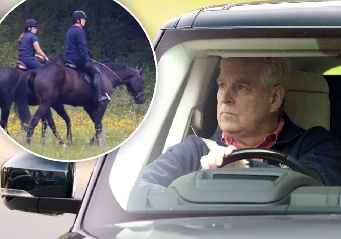 חלה בקורונה? או ניסיון למנוע מבוכה מהמלכה? הנסיך אנדרו המבויש צץ לאחר שדילג על חגיגות יובל-הפלטינום של המלכה