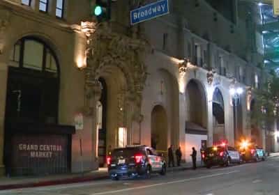 גופה נמצאה במרכז אל.איי באזור ההפגנות האלימות - המשטרה חוקרת