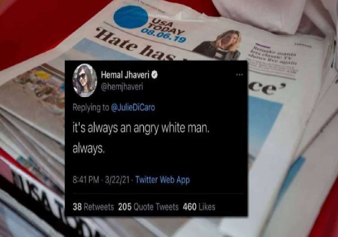 "עוד אדם לבן כועס": העורכת הבכירה פוטרה כי האשימה את הירי של המפגע המוסלמי בקולורדו על "אנשים לבנים"