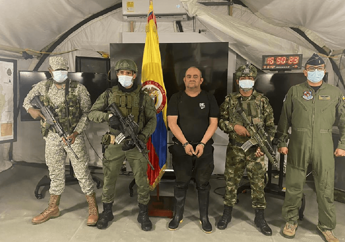 צבא קולומביה לכד את סוחר הסמים המבוקש במדינה: "דומה לנפילתו של אסקובר"