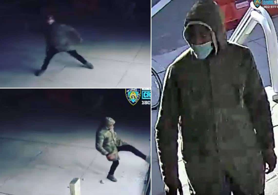 המצוד ברחבי ניו יורק נמשך: פורסם תיעוד חדש של החשוד בהשחתת 4 בתי כנסת