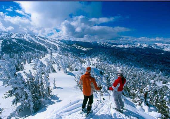קליפורניה: בשביל לגלוש בשלג לא צריך לטוס לאלפים