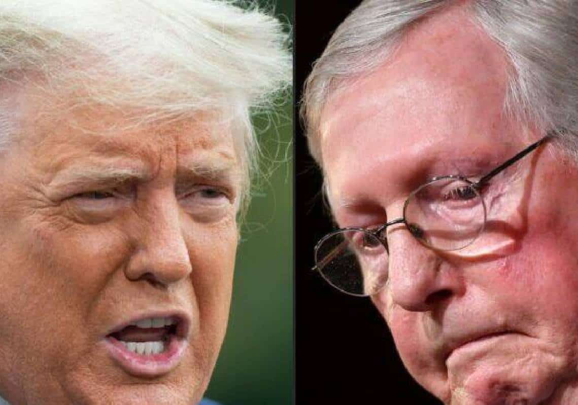 טראמפ כינה אותו "עורב זקן" - עכשיו האיש החזק במפלגה הרפובליקנית בסנאט מגיב לאפשרות שהנשיא ה-45 ירוץ מחדש