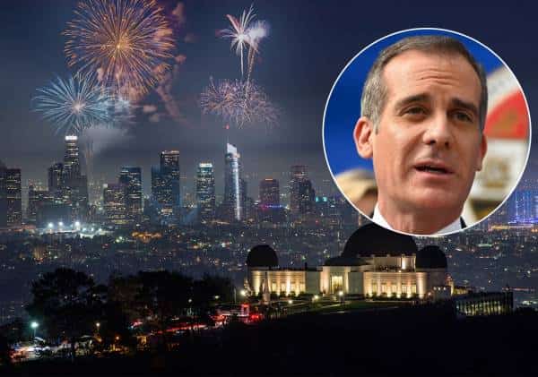 ראש עיריית לוס אנג'לס במסר לתושבים: "הימנעו מלחגוג את השנה החדשה, לא נהיה מסוגלים להתמודד עם גל שלישי"