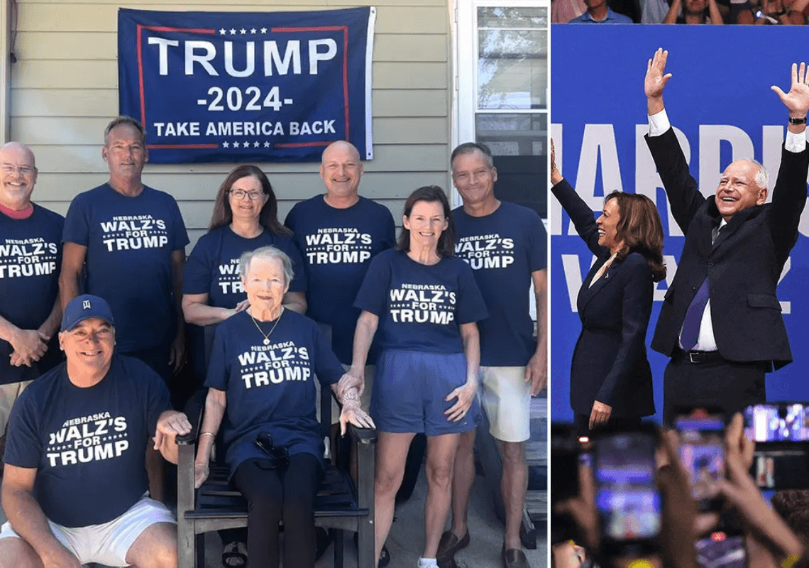 חלק ממשפחתו של טים וולז "מתנגדים 100% לאידיאולוגיה שלו"