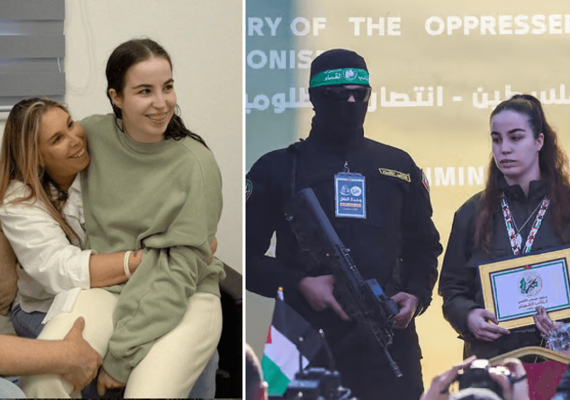 הוצאה מההריסות בג'באליה אל הבמה - ושוחררה: אגם ברגר חזרה לישראל