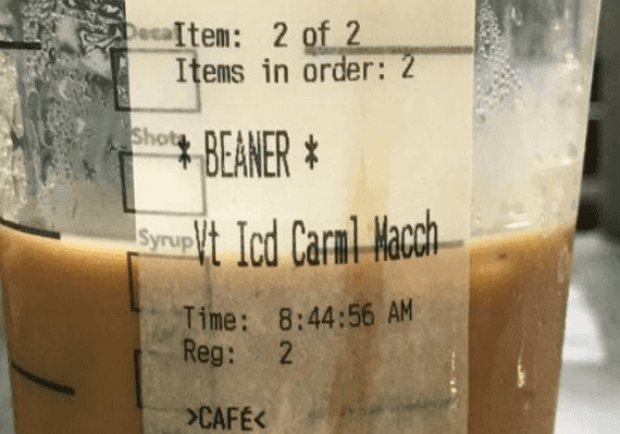 לוס אנג'לס: סטארבאקס שוב מסתבכת - עובדת רשמה כינוי גזעני כשם