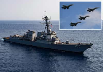 הסלמה חריפה בים הקריבי: ונצואלה מתגרה בארה"ב עם מטוסי קרב מעל משחתת אמריקאית 